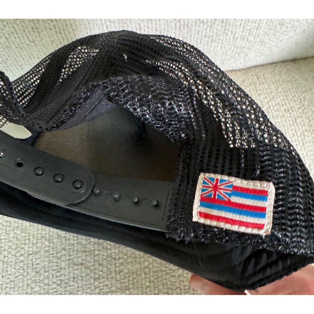 Quicksilver Hawaii Colors Foam Mesh Snapback Trucker Hat Surfer Hawaiian Flag - Picture 6 of 7